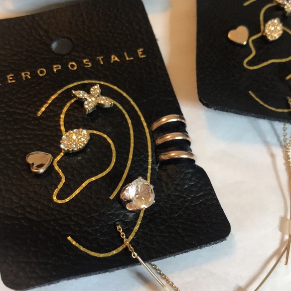 AEROPOSTALE JEWELRY LOT NEW ON CARDS - Picture 4 of 9